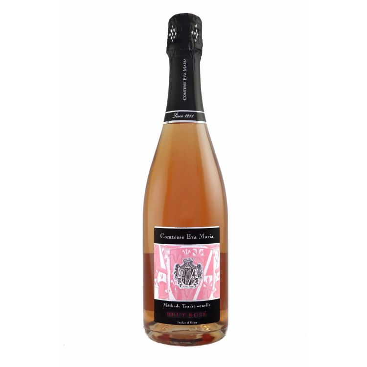Image of Cap Classique Brut Rosé wine bottle